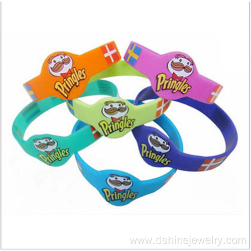 Personalized Hand Band Silicone Jewelry Funny Bracelet